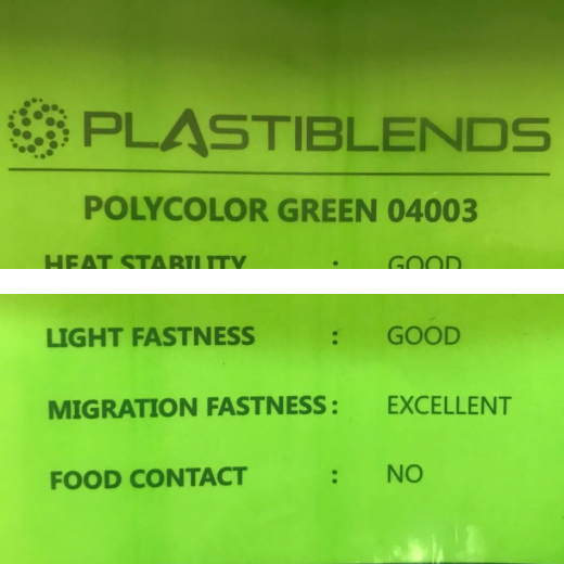 Мастербатч зеленый (MASTERBATCH POLYCOLOR GREEN 04003)