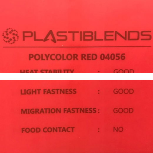 Мастербатч красный (MASTERBATCH POLYCOLOR RED 04056)