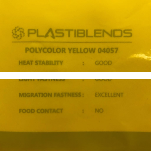 Мастербатч желтый (MASTERBATCH POLYCOLOR YELLOW 04057)